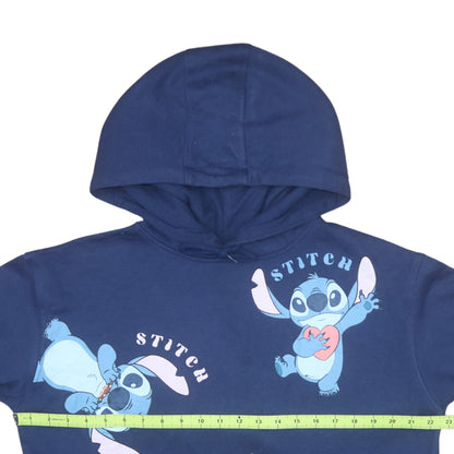 Womens UK Size M Disney Blue Pullover Hoodie