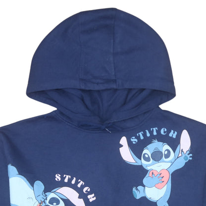 Womens UK Size M Disney Blue Pullover Hoodie