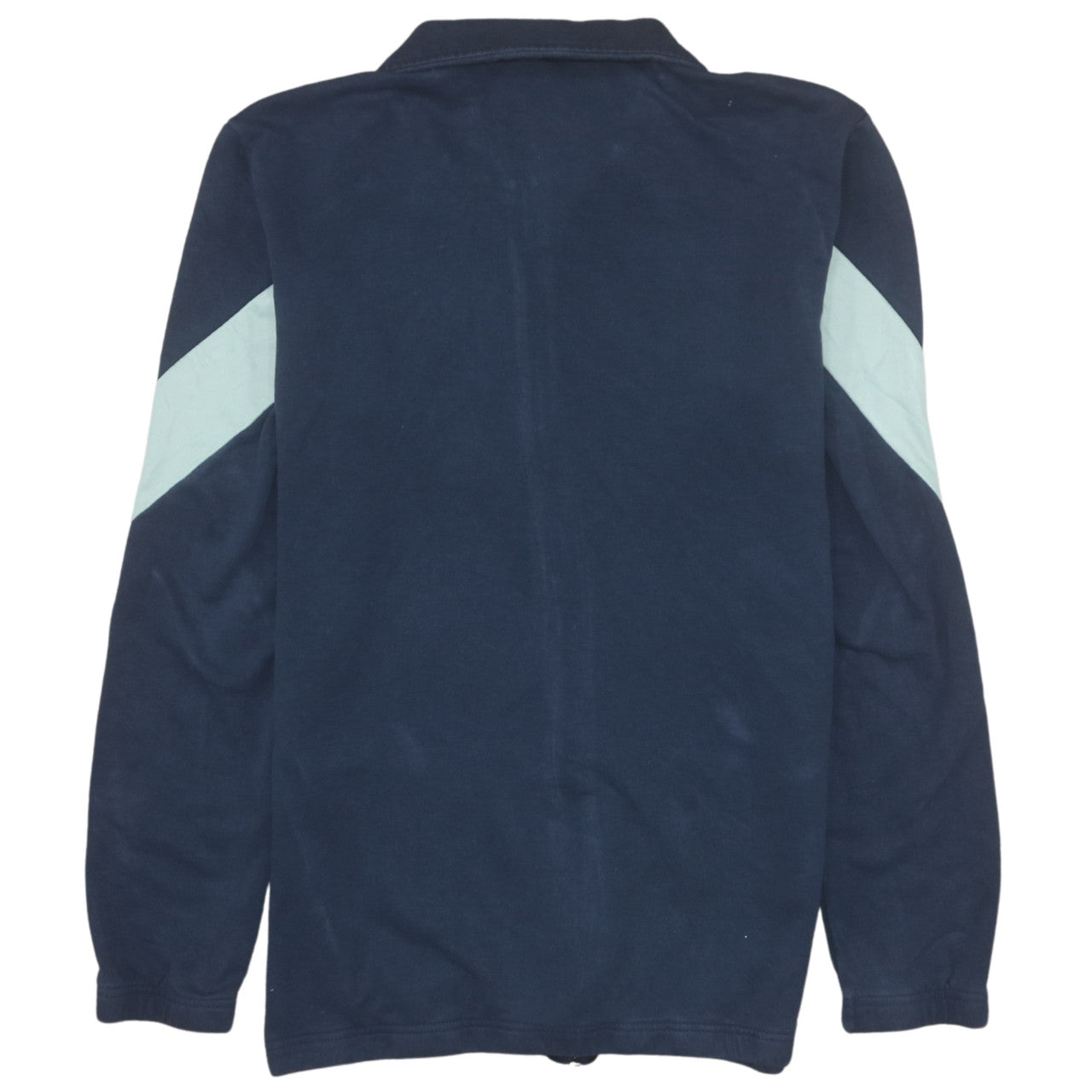 Mens UK Size S adidas Blue Full Zip Sweatshirt