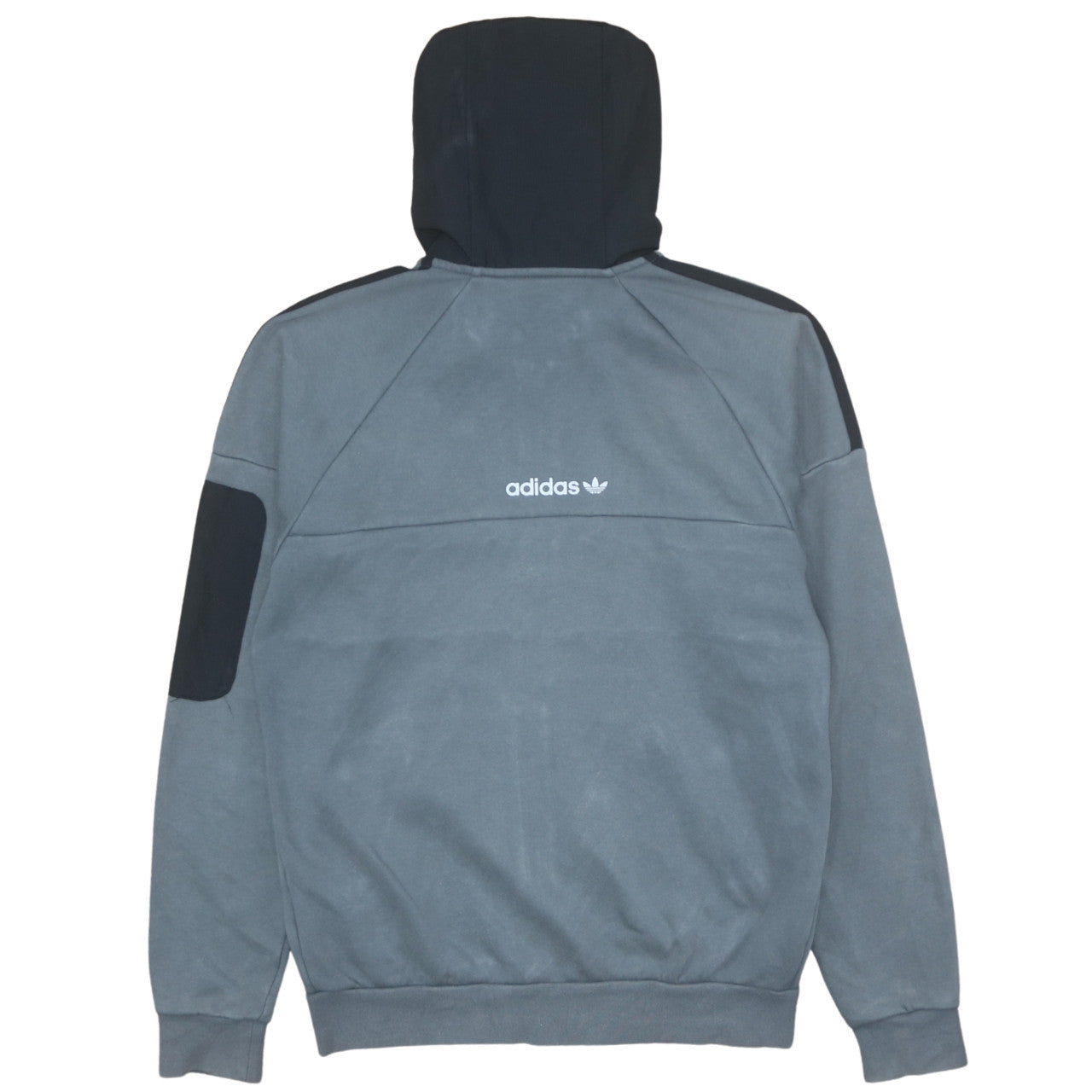 Mens UK Size XS adidas Grey Full Zip Hoodie