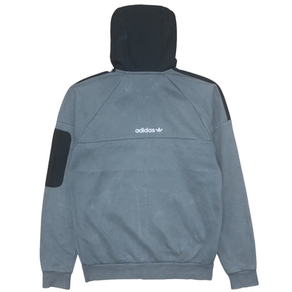 Mens UK Size XS adidas Grey Full Zip Hoodie