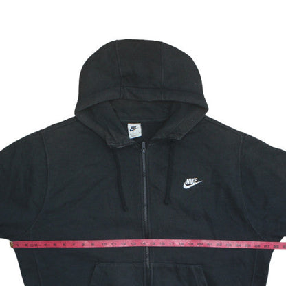 Mens UK Size XL Nike Black Full Zip Hoodie