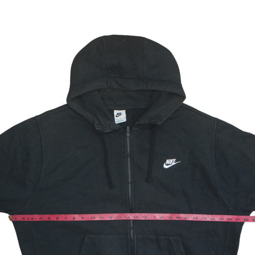 Mens UK Size XL Nike Black Full Zip Hoodie