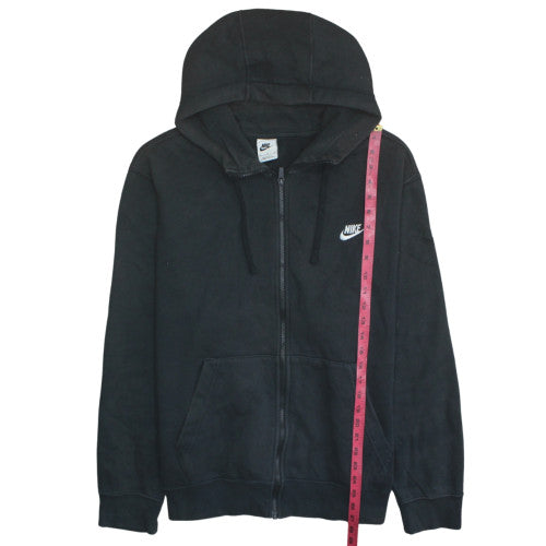 Mens UK Size XL Nike Black Full Zip Hoodie