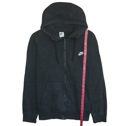 Mens UK Size XL Nike Black Full Zip Hoodie