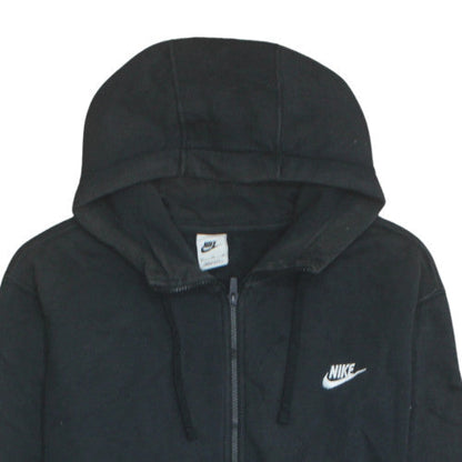 Mens UK Size XL Nike Black Full Zip Hoodie