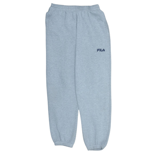 Mens UK Size M FILA Regular Fit Sweatpants Grey Trousers