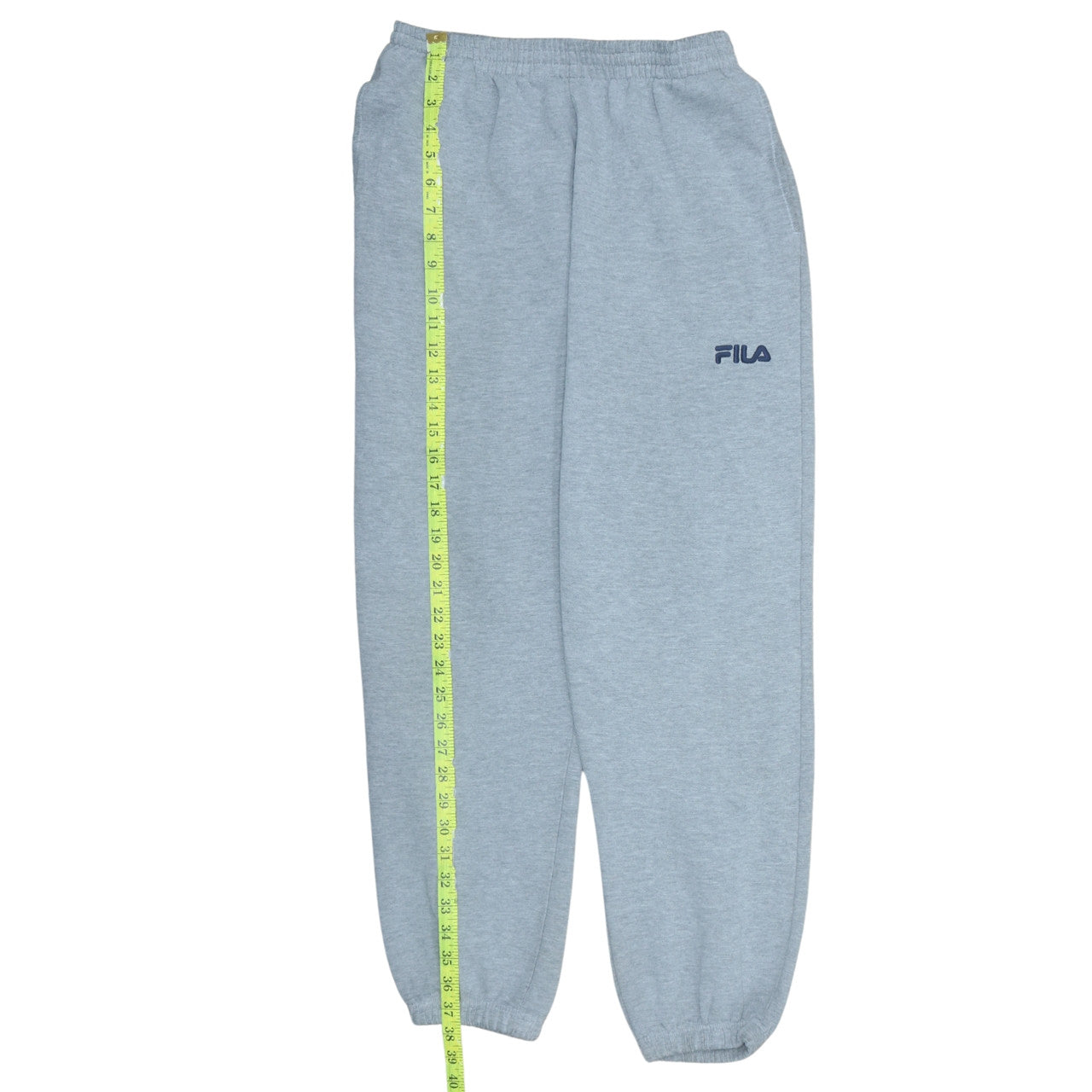 Mens UK Size M FILA Regular Fit Sweatpants Grey Trousers