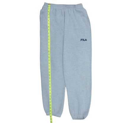 Mens UK Size M FILA Regular Fit Sweatpants Grey Trousers