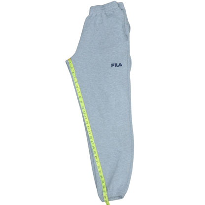 Mens UK Size M FILA Regular Fit Sweatpants Grey Trousers