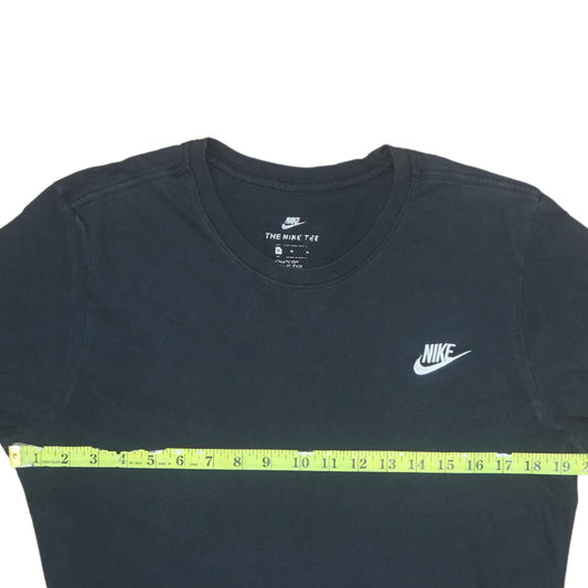 Nike Men's Black Crew Neck Athletic Fit Cotton T-Shirt M
