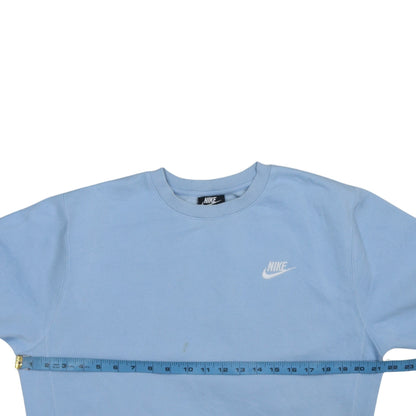 Womens UK Size XS Nike Blue Pullover Sweatshirt