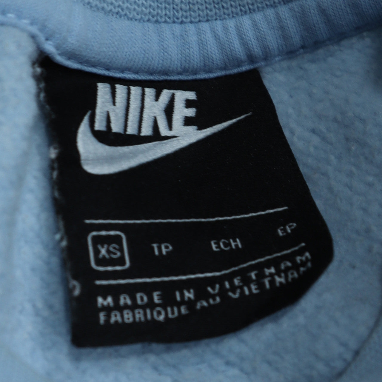 Womens UK Size XS Nike Blue Pullover Sweatshirt