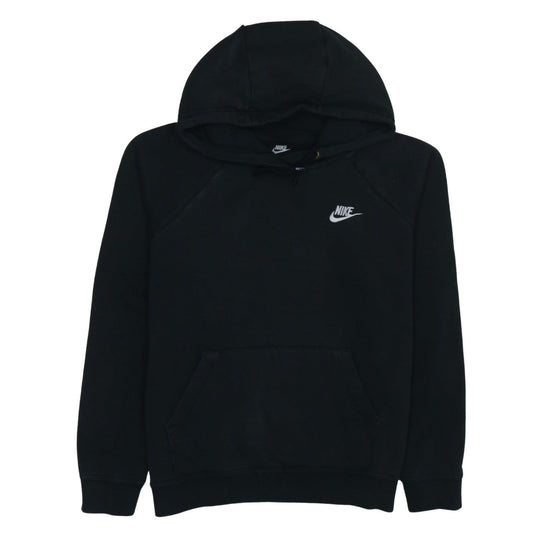 Womens UK Size S Nike Black Pullover Hoodie