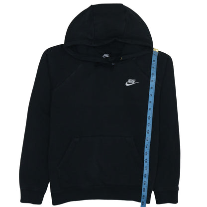 Womens UK Size S Nike Black Pullover Hoodie