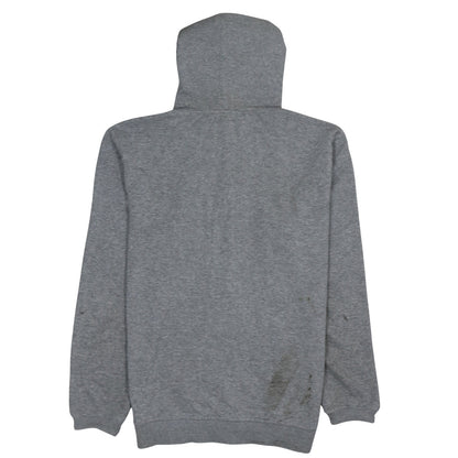 Mens UK Size XL Kappa Grey Full Zip Hoodie