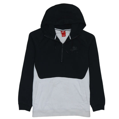 Mens UK Size L Nike Multicoloured 1/2 Zip Hoodie
