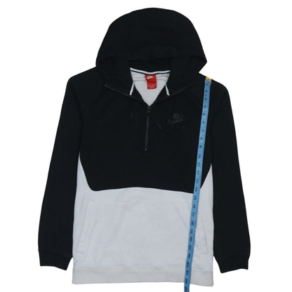 Mens UK Size L Nike Multicoloured 1/2 Zip Hoodie