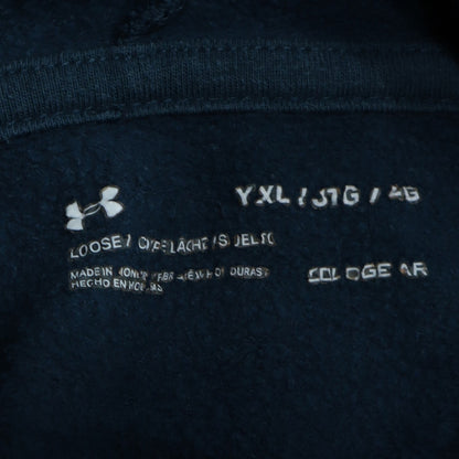 Teens UK Size XL Under armour Blue Pullover Hoodie