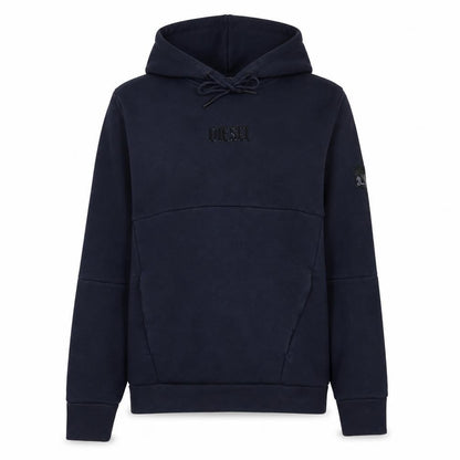 Womens UK Size S Diesel Blue Pullover Hoodie