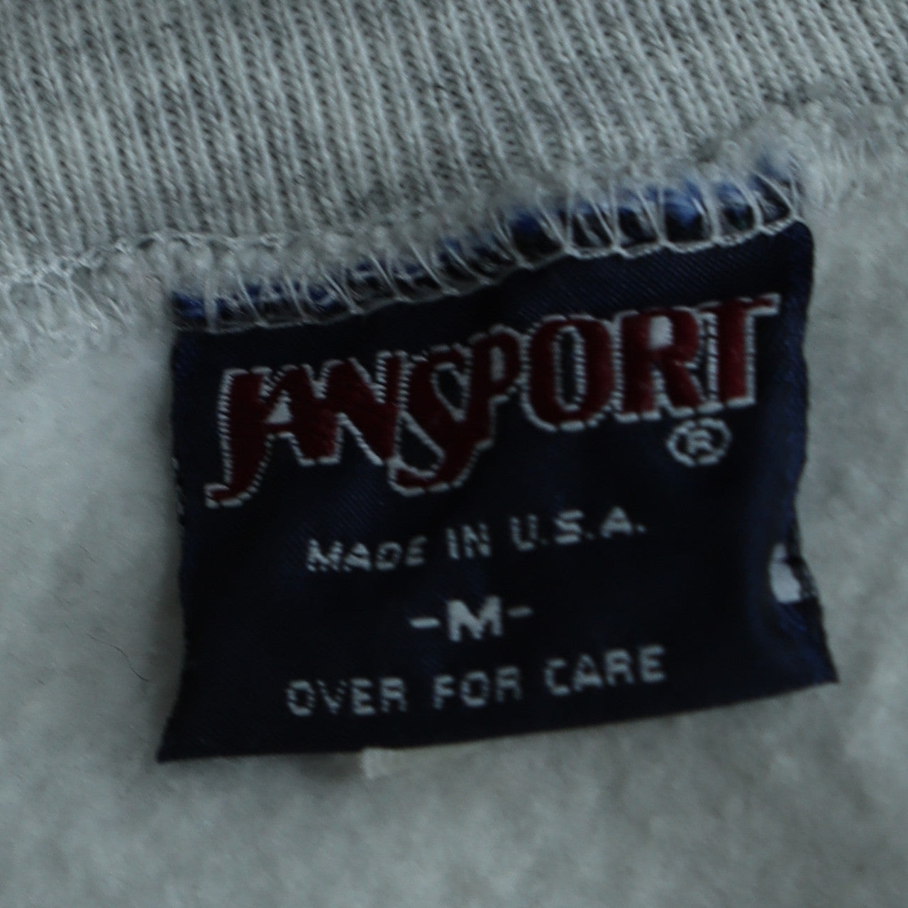 Womens UK Size M JanSport Grey Pullover Sweatshirt
