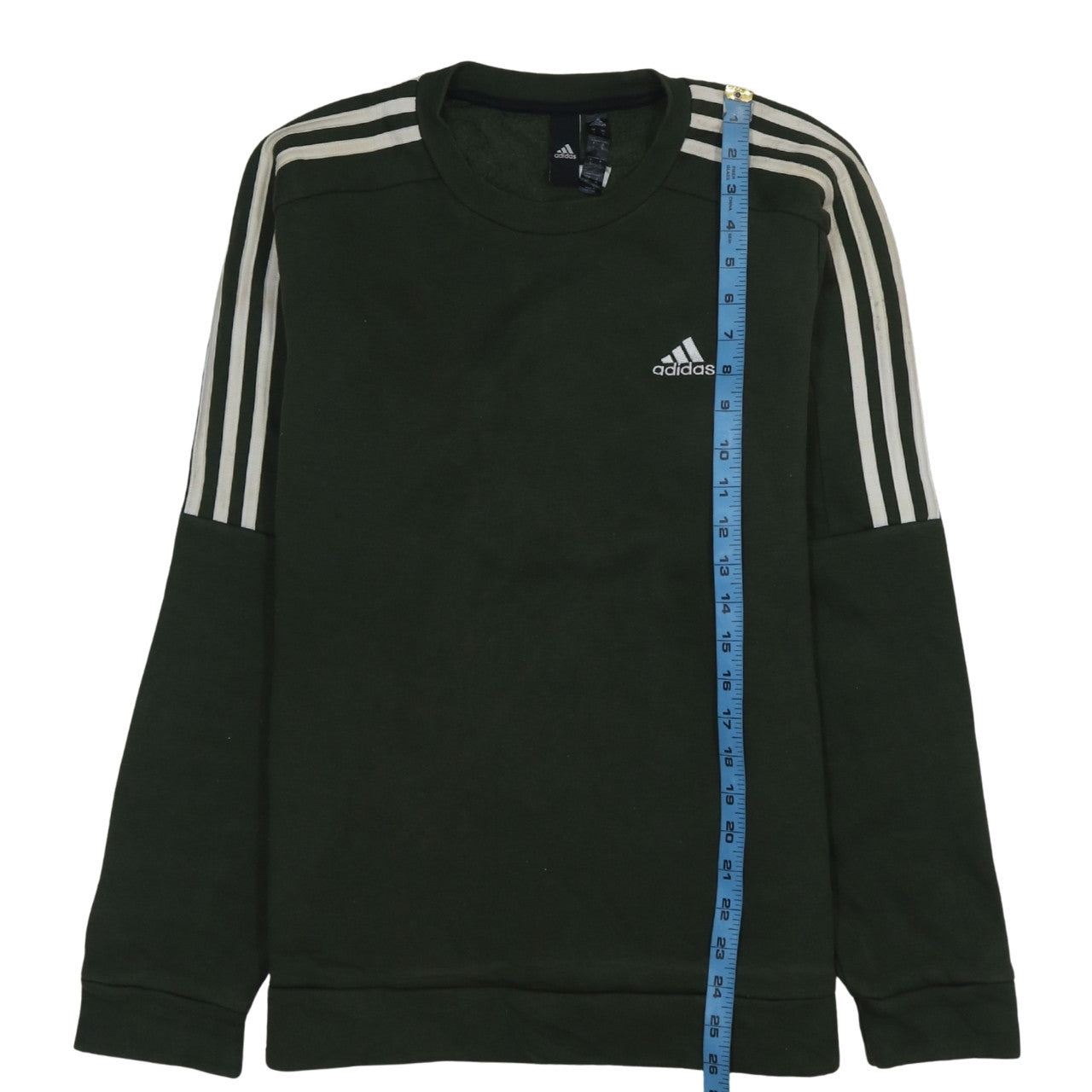 Mens UK Size S adidas Green Pullover Sweatshirt