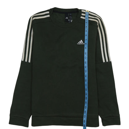 Mens UK Size S adidas Green Pullover Sweatshirt