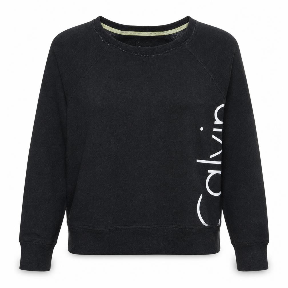 Womens UK Size S Calvin Klein Black Pullover Sweatshirt