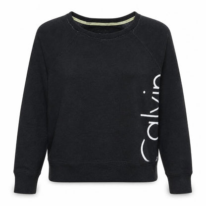 Womens UK Size S Calvin Klein Black Pullover Sweatshirt