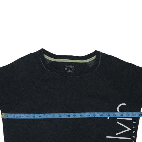 Womens UK Size S Calvin Klein Black Pullover Sweatshirt