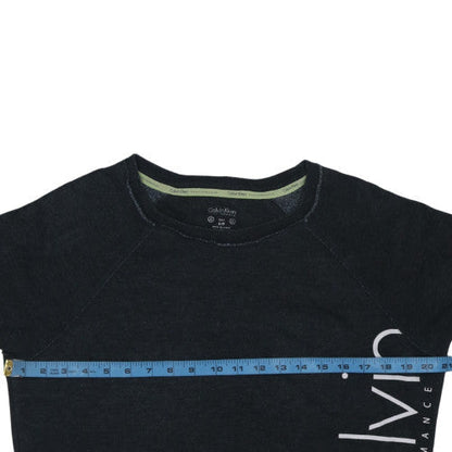 Womens UK Size S Calvin Klein Black Pullover Sweatshirt