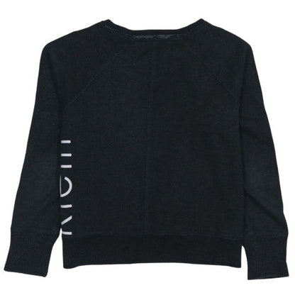 Womens UK Size S Calvin Klein Black Pullover Sweatshirt
