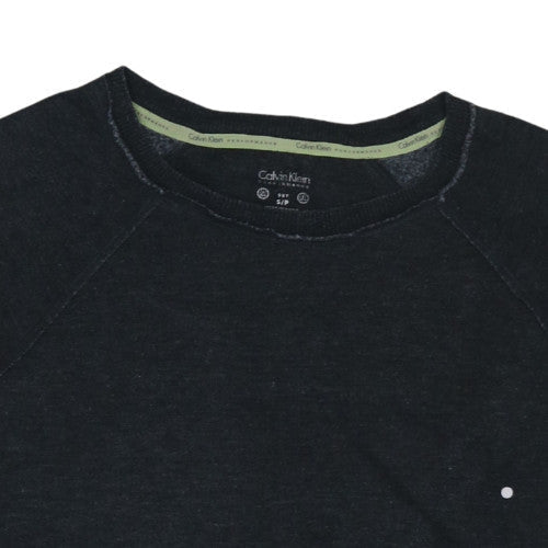 Womens UK Size S Calvin Klein Black Pullover Sweatshirt
