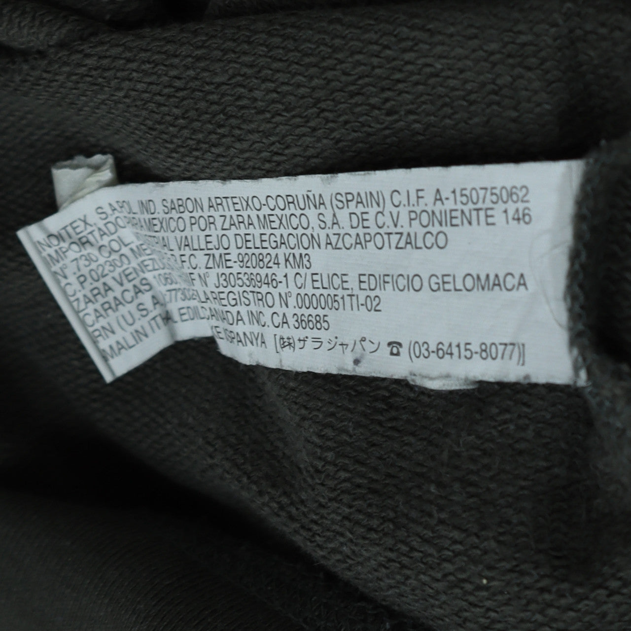 Mens UK Size XL Zara Green Pullover Hoodie