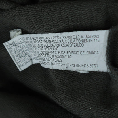 Mens UK Size XL Zara Green Pullover Hoodie