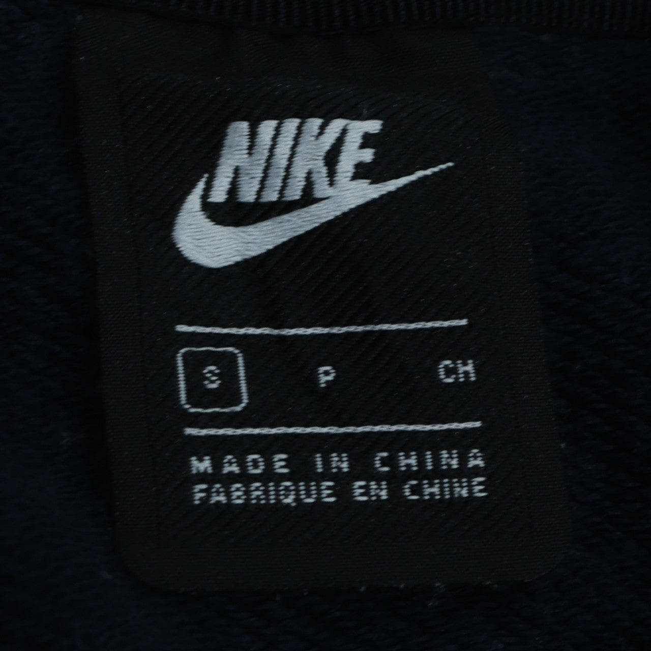 Womens UK Size S Nike Black Pullover Sweatshirt