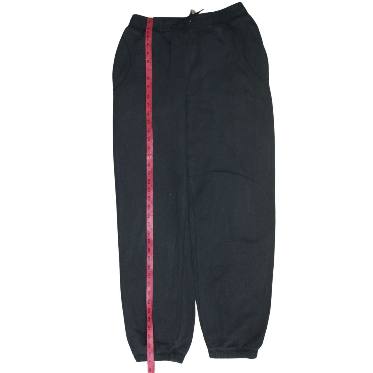 Mens UK Size M Nike Regular Fit Sweatpants Black Trousers