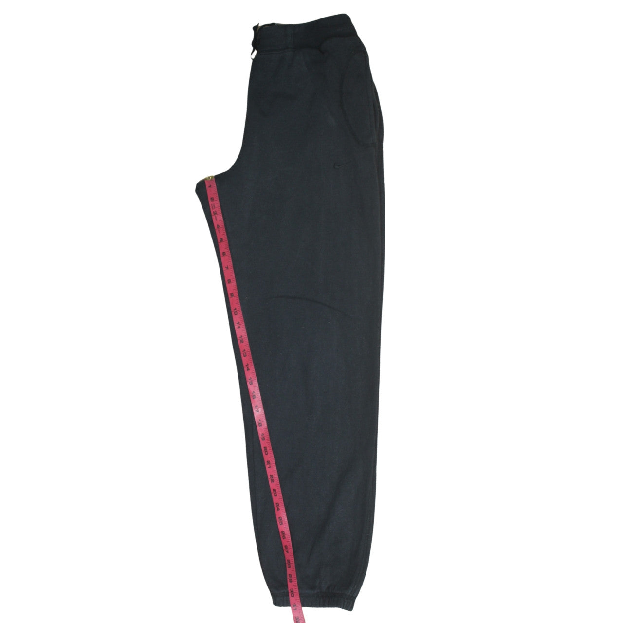Mens UK Size M Nike Regular Fit Sweatpants Black Trousers