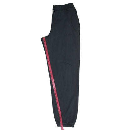 Mens UK Size M Nike Regular Fit Sweatpants Black Trousers