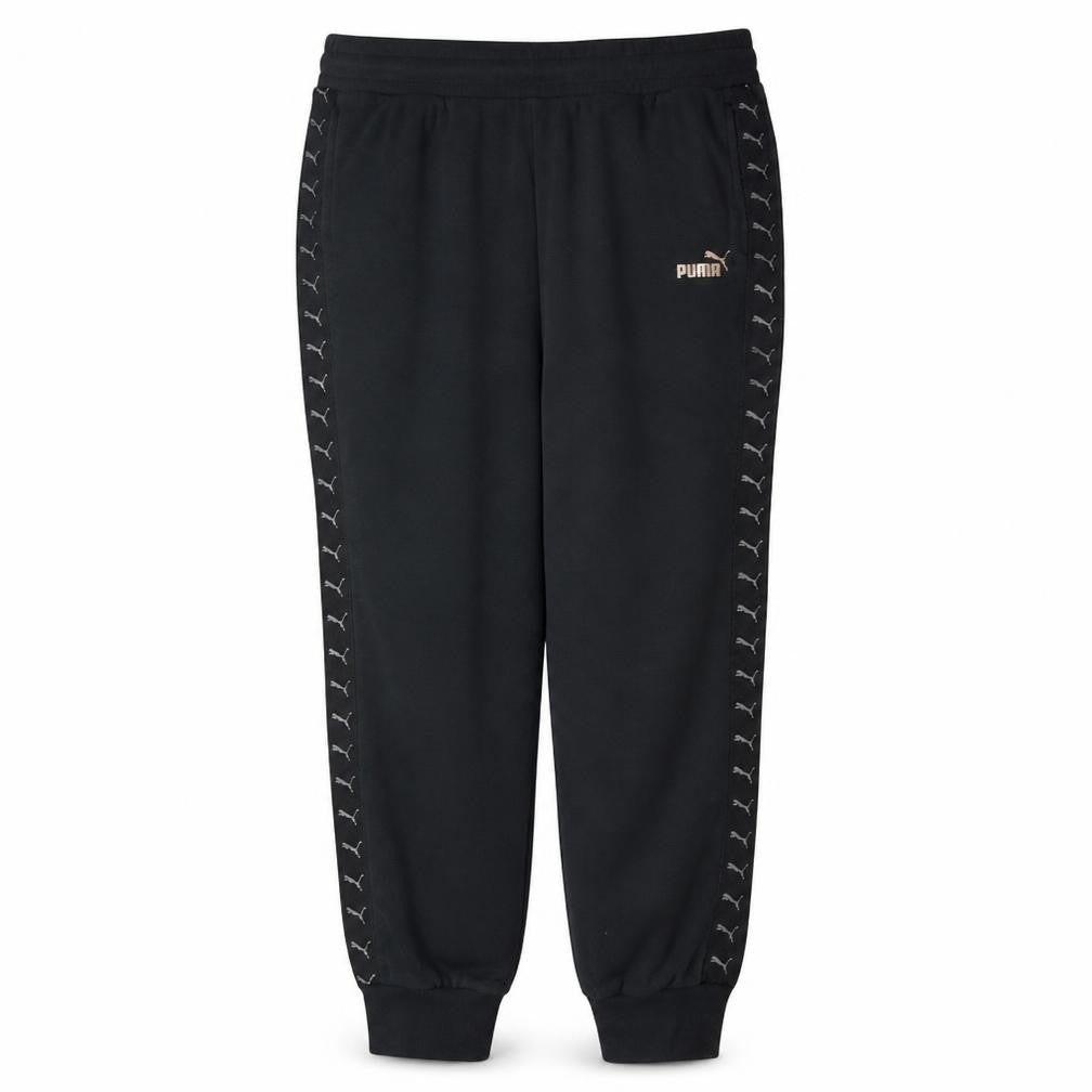 Womens UK Size 16 PUMA Regular Fit Jogger Black Trousers
