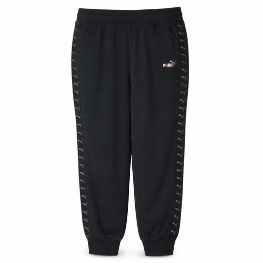 Womens UK Size 16 PUMA Regular Fit Jogger Black Trousers