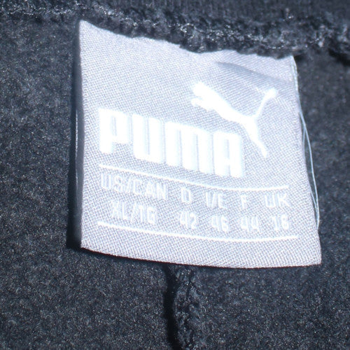 Womens UK Size 16 PUMA Regular Fit Jogger Black Trousers