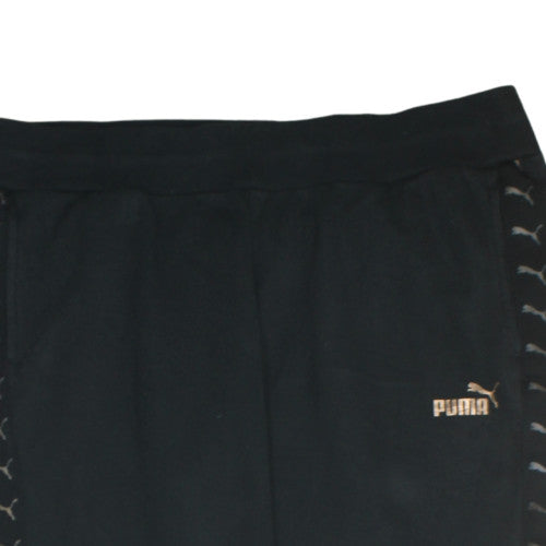 Womens UK Size 16 PUMA Regular Fit Jogger Black Trousers