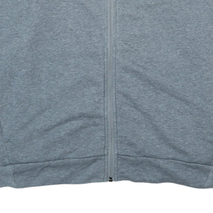 Mens UK Size XL PUMA Grey Full Zip Hoodie
