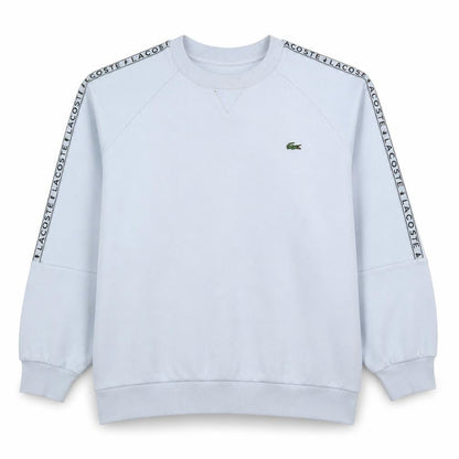 Womens UK Size L Lacoste White Pullover Sweatshirt