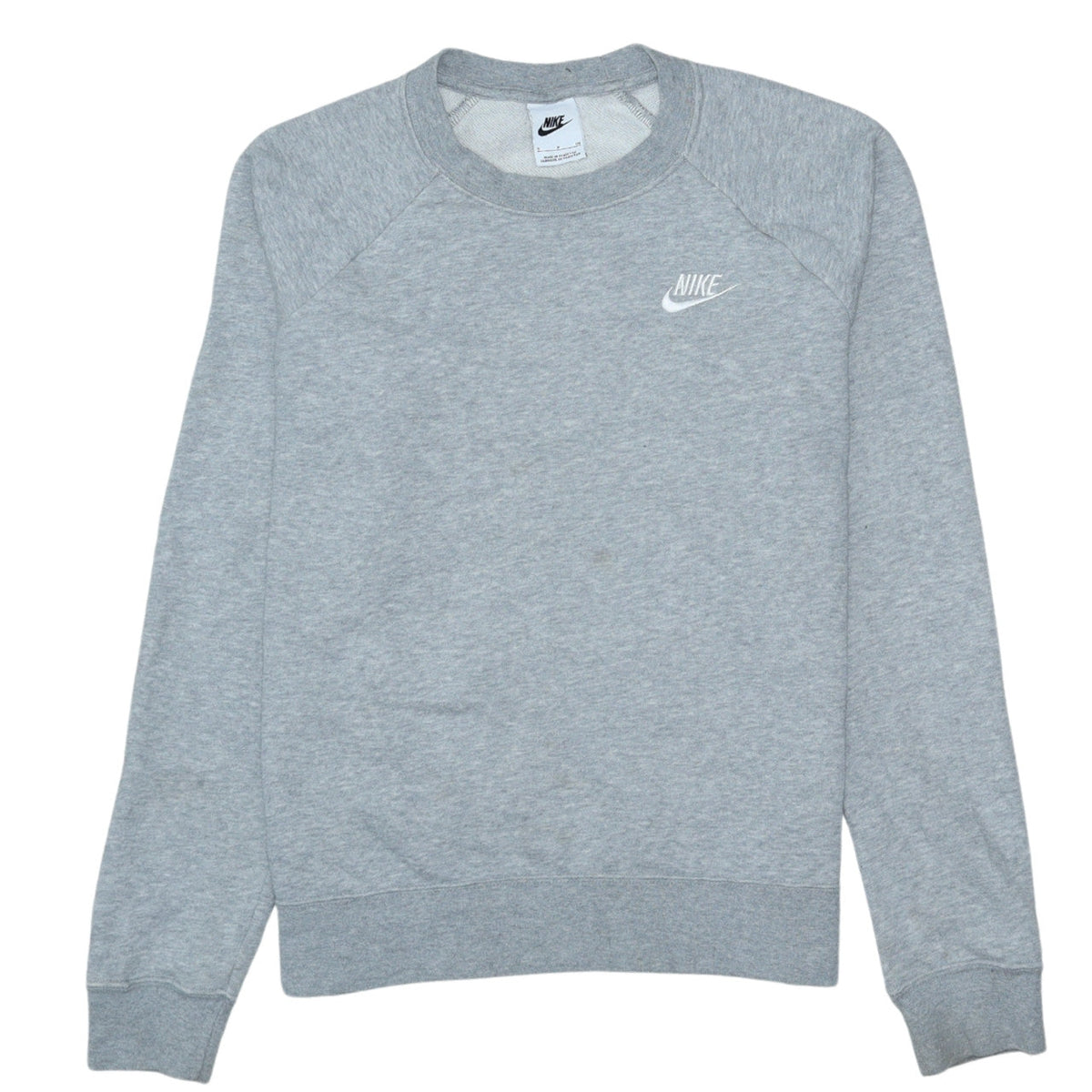 Mens UK Size S Nike Grey Pullover Sweatshirt