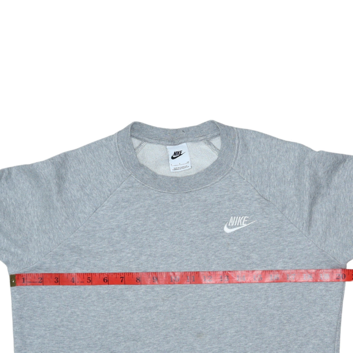 Mens UK Size S Nike Grey Pullover Sweatshirt