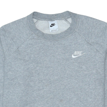 Mens UK Size S Nike Grey Pullover Sweatshirt