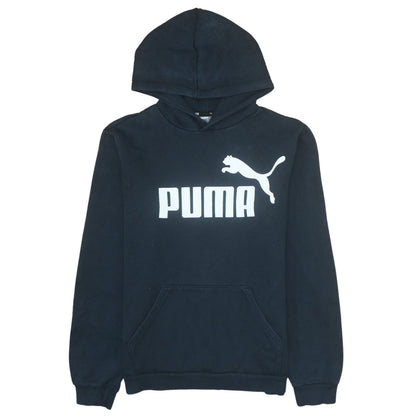 Boys UK Size 15-16 Years PUMA Black Pullover Hoodie