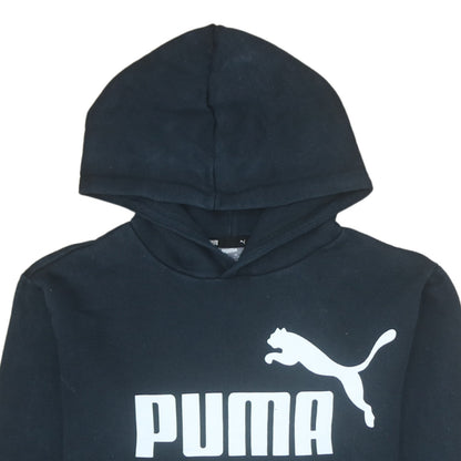 Boys UK Size 15-16 Years PUMA Black Pullover Hoodie